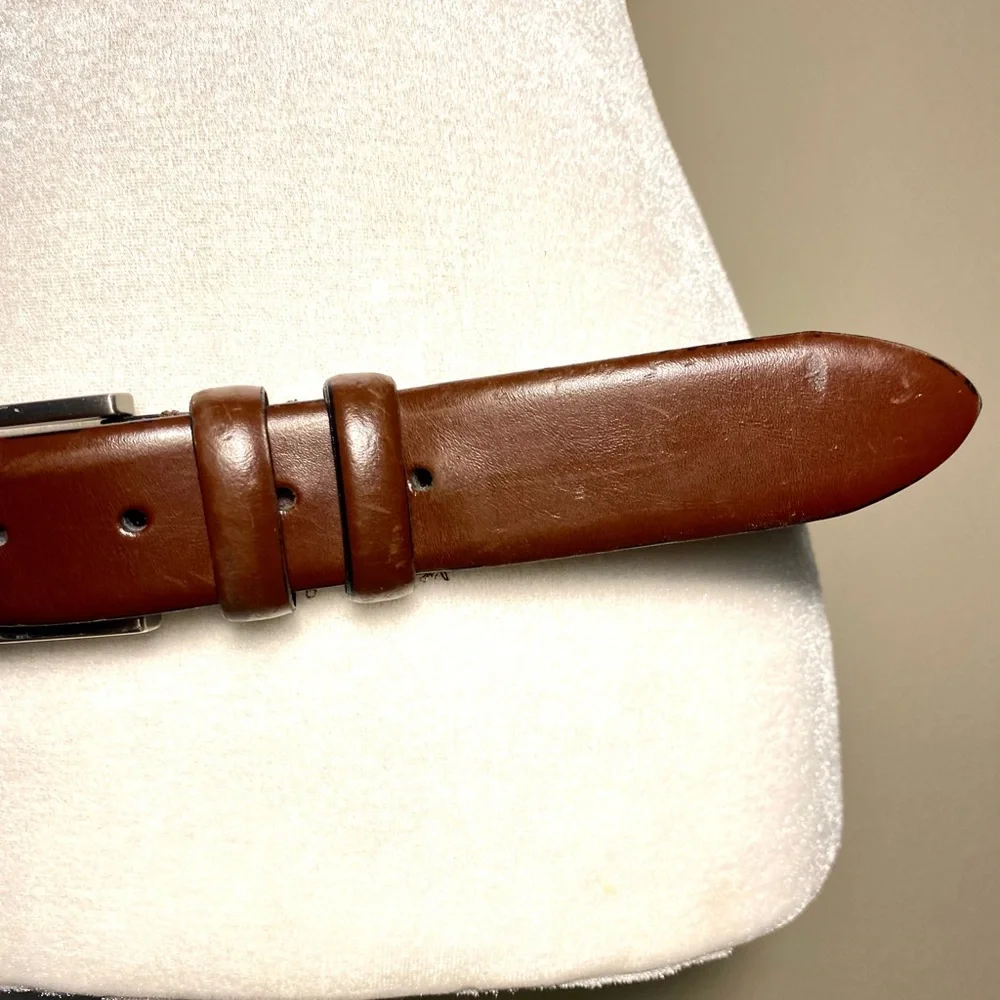 Leather Belt Joseph Abboud Italy